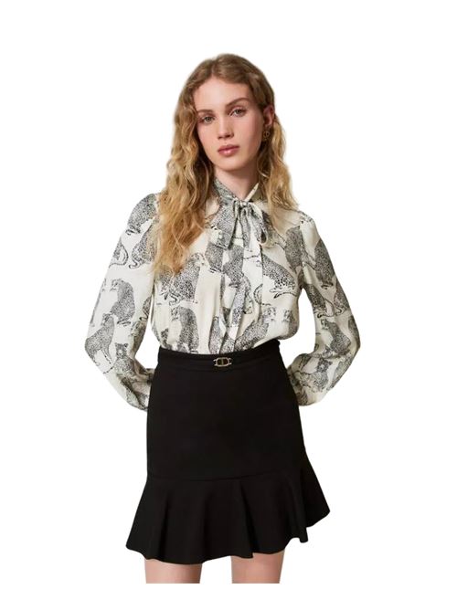 Jacquard shirt TWINSET | 242TP2230 S19191.11746